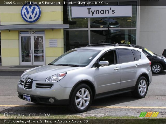 2006 Subaru B9 Tribeca 5 Passenger in Titanium Silver Metallic