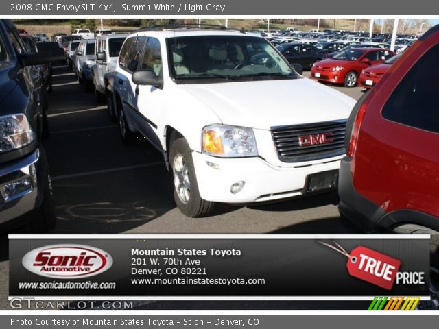 2008 GMC Envoy SLT 4x4 in Summit White