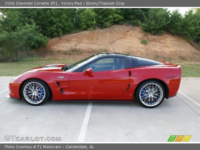 2009 Chevrolet Corvette ZR1 in Victory Red