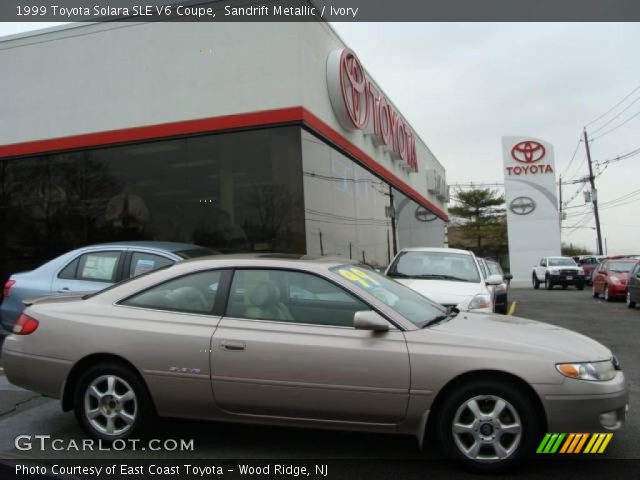 1999 Toyota Solara SLE V6 Coupe in Sandrift Metallic