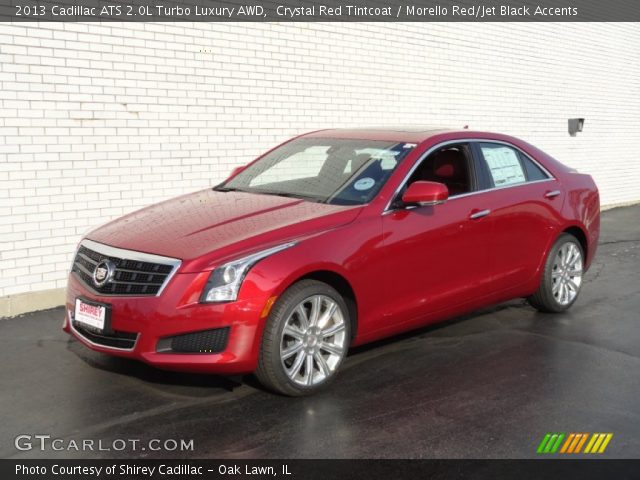 2013 Cadillac ATS 2.0L Turbo Luxury AWD in Crystal Red Tintcoat