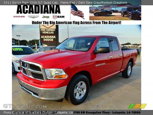 2011 Dodge Ram 1500 SLT Quad Cab in Flame Red