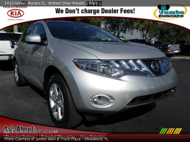 2010 Nissan Murano SL in Brilliant Silver Metallic