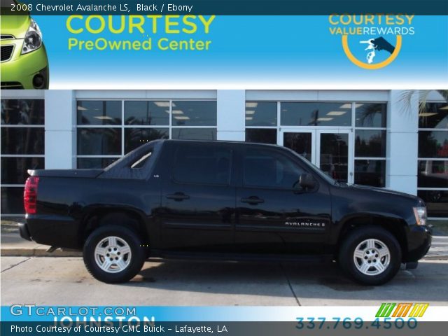 2008 Chevrolet Avalanche LS in Black