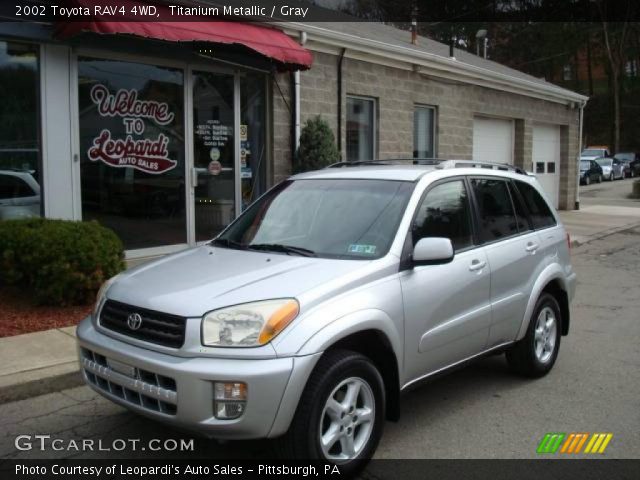2002 Toyota RAV4 4WD in Titanium Metallic