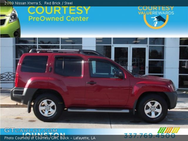 2009 Nissan Xterra S in Red Brick