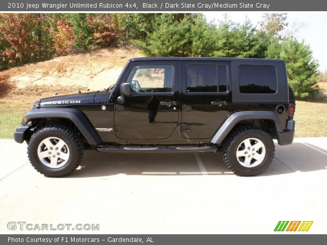 2010 Jeep Wrangler Unlimited Rubicon 4x4 in Black