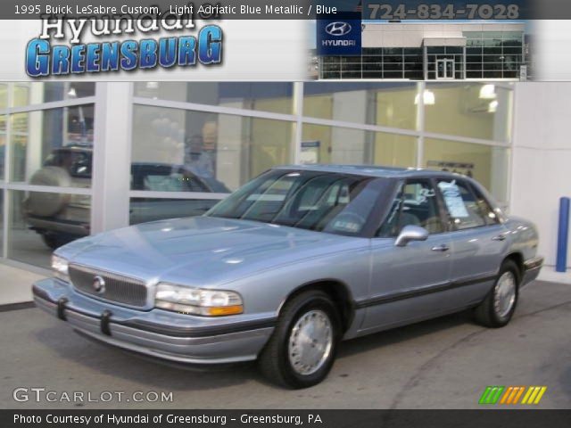 1995 Buick LeSabre Custom in Light Adriatic Blue Metallic