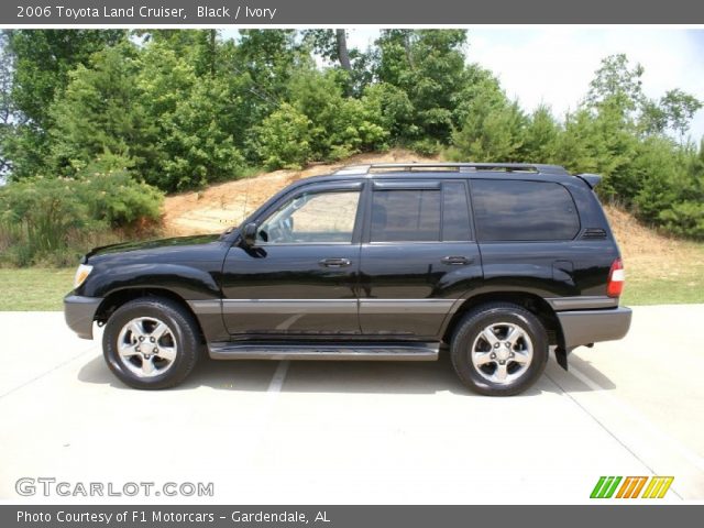 2006 Toyota Land Cruiser  in Black