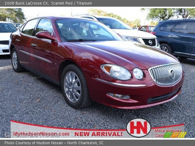 2008 Buick LaCrosse CX in Scarlett Red