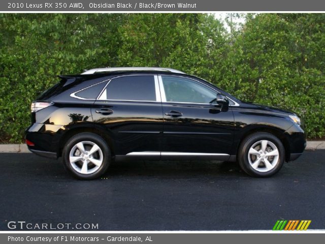 2010 Lexus RX 350 AWD in Obsidian Black