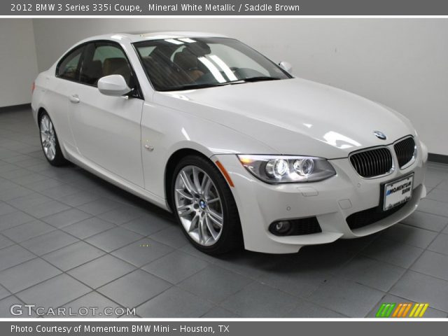 2012 BMW 3 Series 335i Coupe in Mineral White Metallic