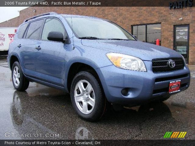 2006 Toyota RAV4 4WD in Pacific Blue Metallic