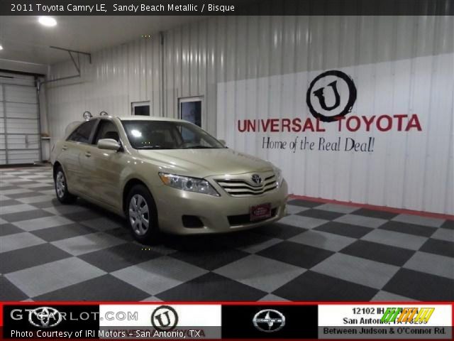 2011 Toyota Camry LE in Sandy Beach Metallic
