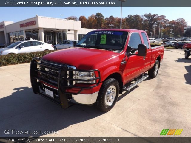2005 Ford F250 Super Duty XL SuperCab in Red Clearcoat