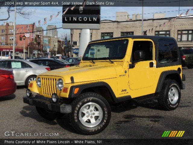 2004 Jeep Wrangler Sport 4x4 in Solar Yellow