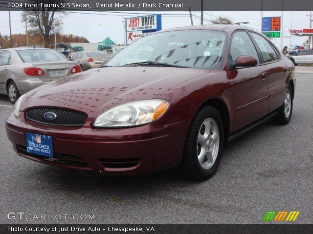 2004 Ford Taurus SES Sedan in Merlot Metallic