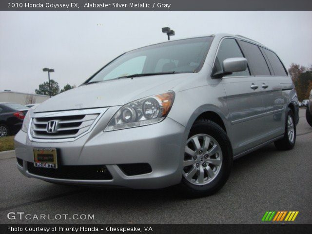 2010 Honda Odyssey EX in Alabaster Silver Metallic