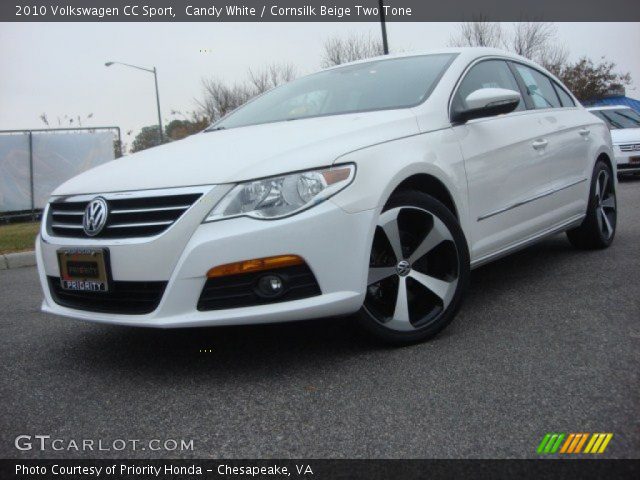 2010 Volkswagen CC Sport in Candy White