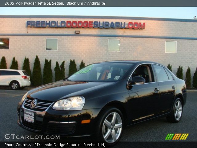 2009 Volkswagen Jetta SE Sedan in Black Uni