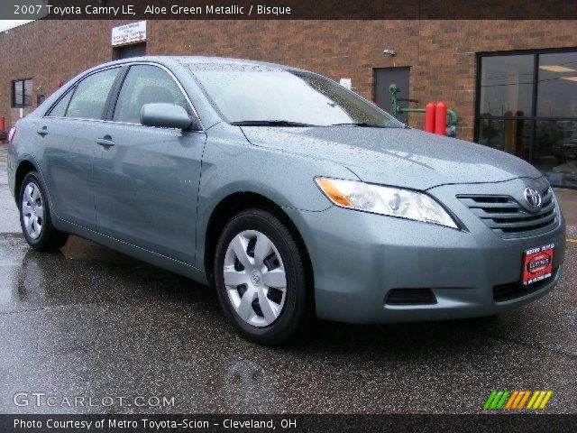 2007 Toyota Camry LE in Aloe Green Metallic