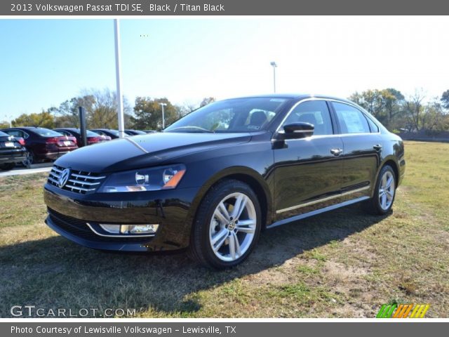 2013 Volkswagen Passat TDI SE in Black