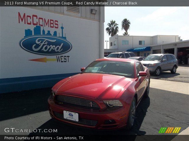 2013 Ford Mustang V6 Premium Coupe in Red Candy Metallic