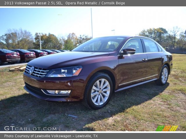2013 Volkswagen Passat 2.5L SEL in Opera Red Metallic