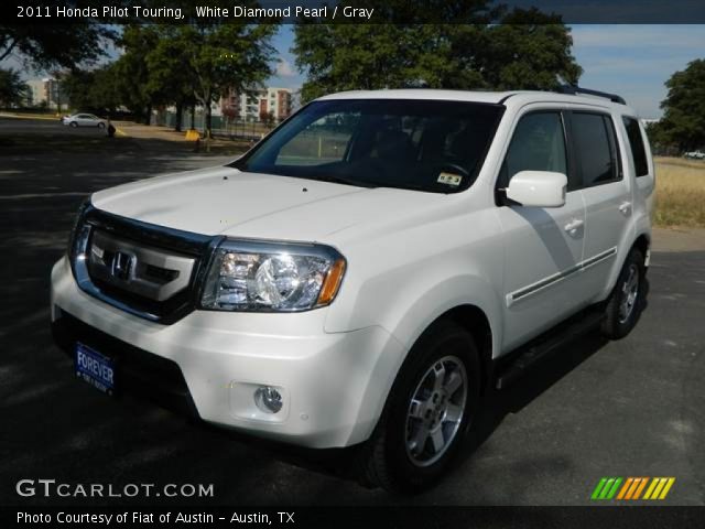 2011 Honda Pilot Touring in White Diamond Pearl
