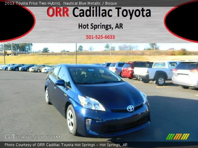 2013 Toyota Prius Two Hybrid in Nautical Blue Metallic