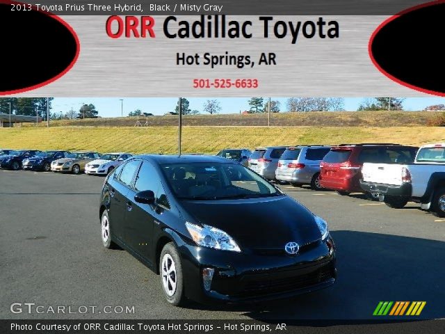2013 Toyota Prius Three Hybrid in Black