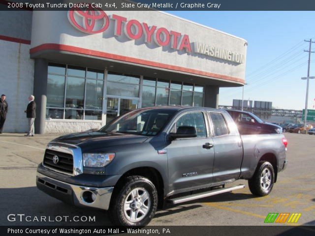 2008 Toyota Tundra Double Cab 4x4 in Slate Gray Metallic