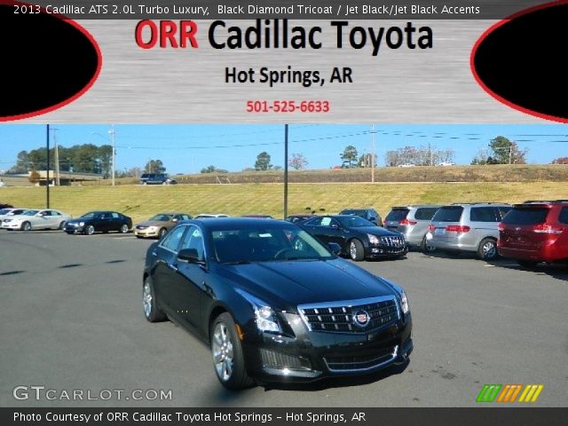 2013 Cadillac ATS 2.0L Turbo Luxury in Black Diamond Tricoat
