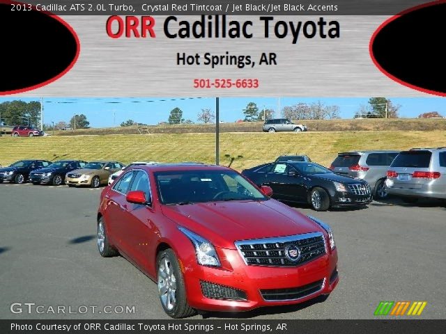 2013 Cadillac ATS 2.0L Turbo in Crystal Red Tintcoat