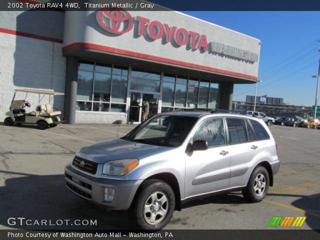 2002 Toyota RAV4 4WD in Titanium Metallic
