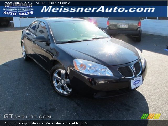2006 Pontiac G6 GT Sedan in Black