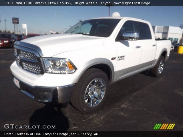 2013 Ram 1500 Laramie Crew Cab 4x4 in Bright White