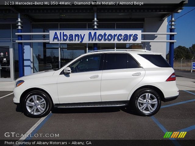 2013 Mercedes-Benz ML 350 4Matic in Diamond White Metallic