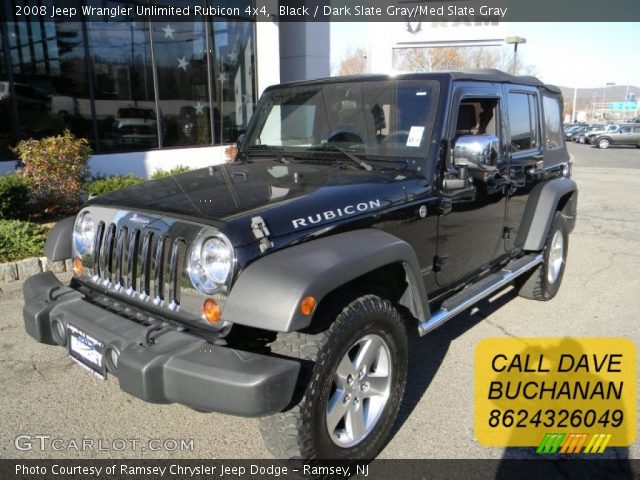 2008 Jeep Wrangler Unlimited Rubicon 4x4 in Black
