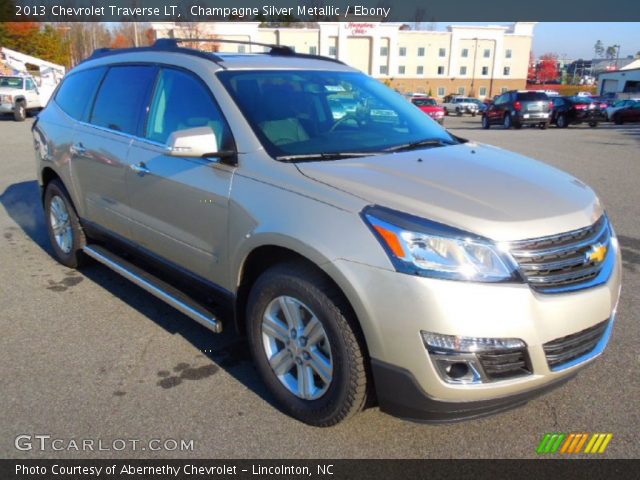 2013 Chevrolet Traverse LT in Champagne Silver Metallic
