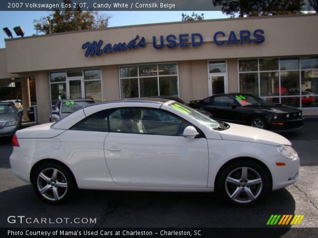 2007 Volkswagen Eos 2.0T in Candy White