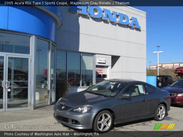2005 Acura RSX Type S Sports Coupe in Magnesium Gray Metallic