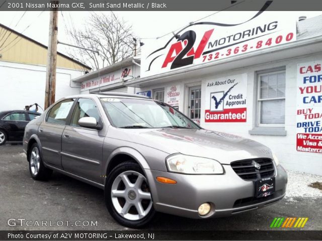 2001 Nissan Maxima GXE in Sunlit Sand Metallic