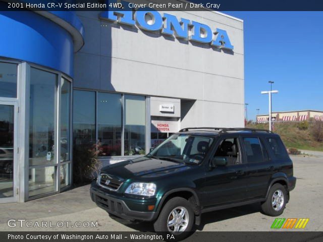 2001 Honda CR-V Special Edition 4WD in Clover Green Pearl