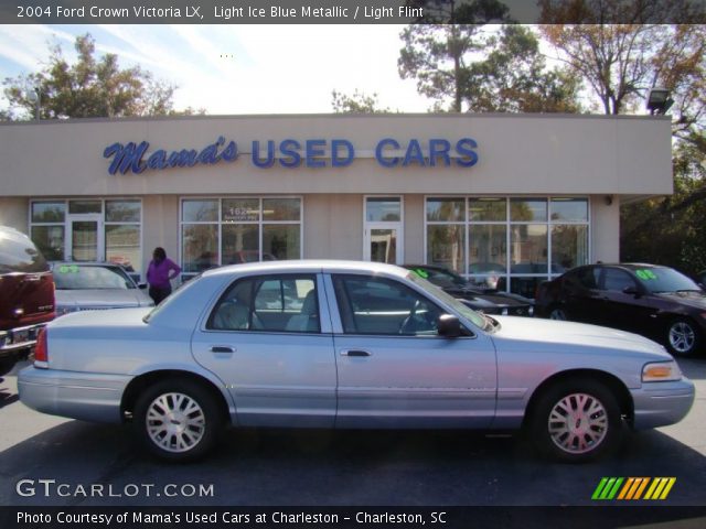 2004 Ford Crown Victoria LX in Light Ice Blue Metallic