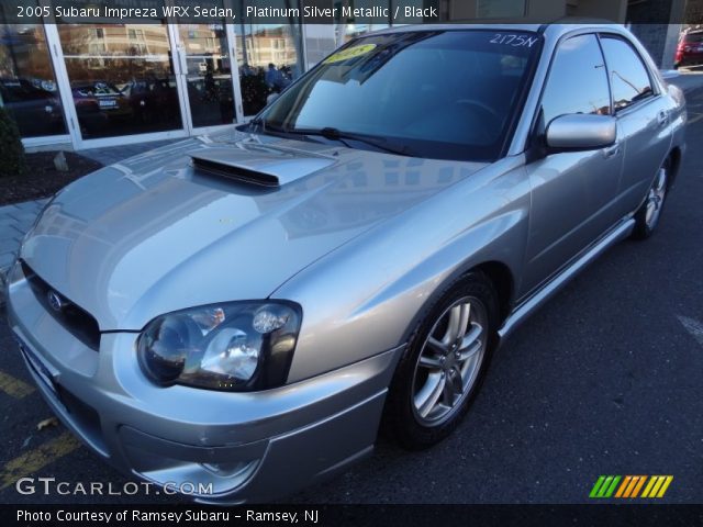 2005 Subaru Impreza WRX Sedan in Platinum Silver Metallic