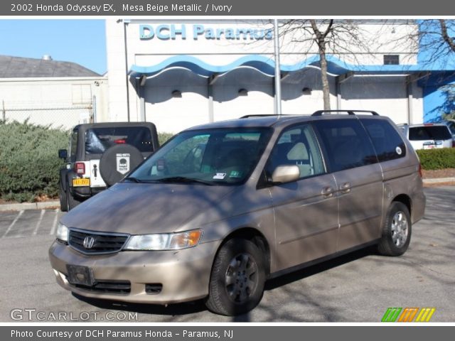 2002 Honda Odyssey EX in Mesa Beige Metallic
