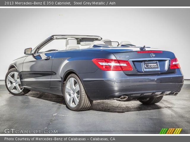 2013 Mercedes-Benz E 350 Cabriolet in Steel Grey Metallic