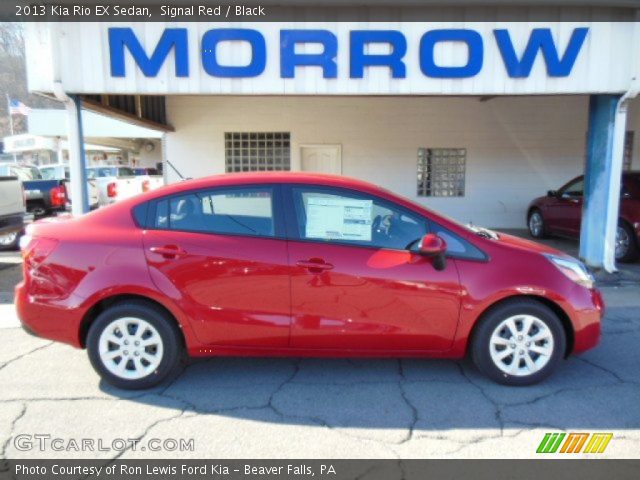 2013 Kia Rio EX Sedan in Signal Red