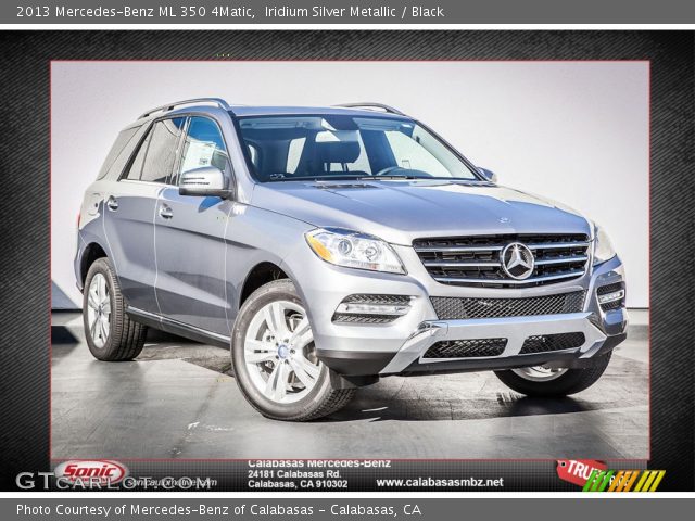 2013 Mercedes-Benz ML 350 4Matic in Iridium Silver Metallic